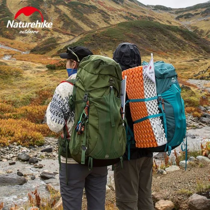Рюкзак туристический Naturehike NH16Y020-Q 55л зелений (6927595787908) изображение 3