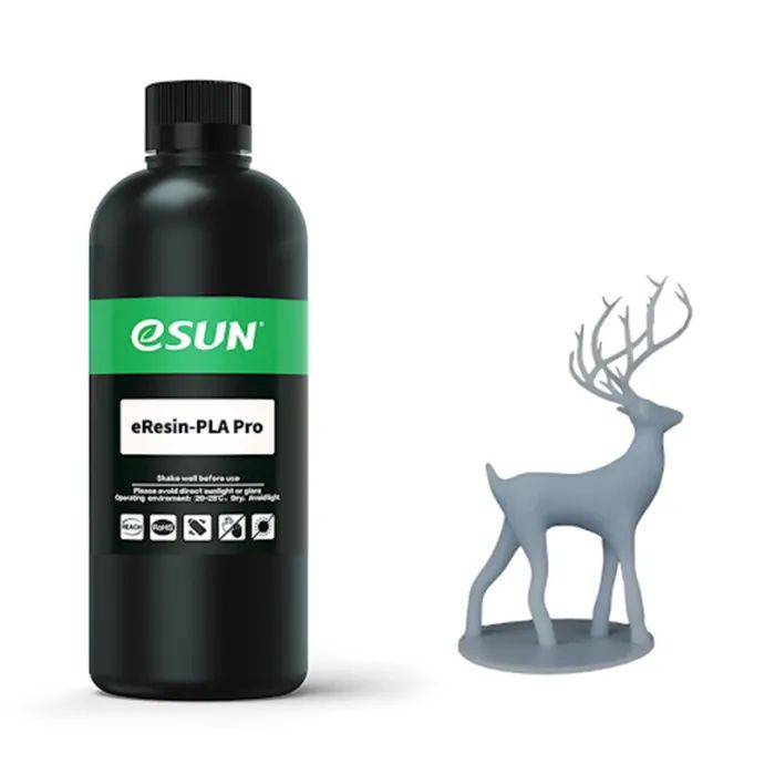 Фотополимерная смола eSUN eResin-PLA Pro, 1кг, grey (ERESINPLAPRO-H) изображение 2