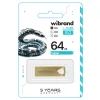 USB флеш накопитель Wibrand 64GB Taipan Gold USB 2.0 (WI2.0/TA64U2G) изображение 2