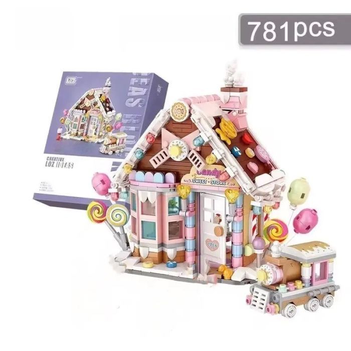 Конструктор LOZ mini Конфетный домик без фигурок (1224) изображение 2