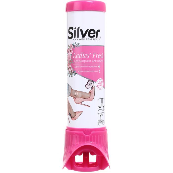 Дезодорант для обуви Silver Ladies Fresh Для женской обуви 100 мл (8690757011873)