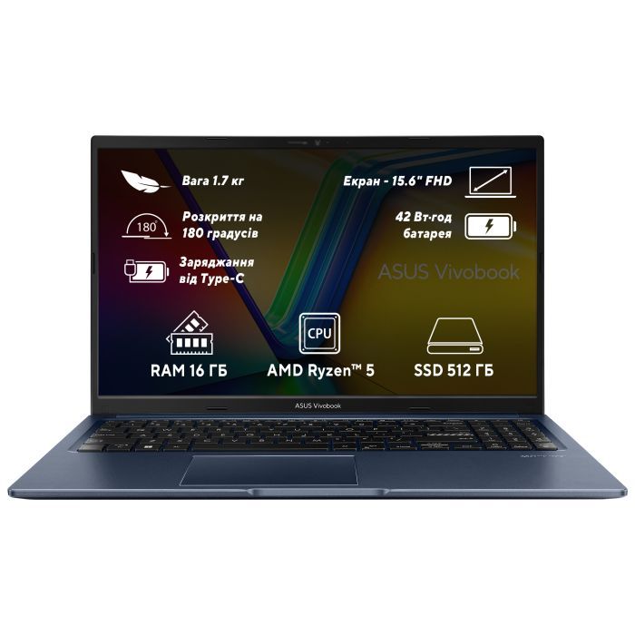 Ноутбук ASUS Vivobook 15 M1502YA-BQ325 (90NB0X21-M00EU0)
