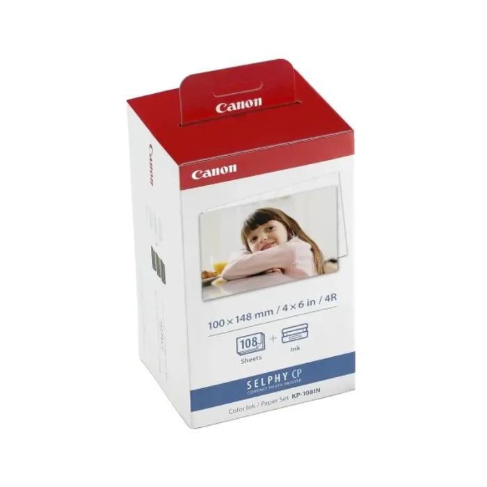 Картридж Canon KP-108IN SET for CP100/200/220/300/330// Selphy CP400/500/510/600/710 (3115B001)