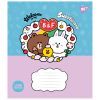 Зошит Yes Line Friends. Sweetieland 12 аркушів коса лінія (766935) зображення 6