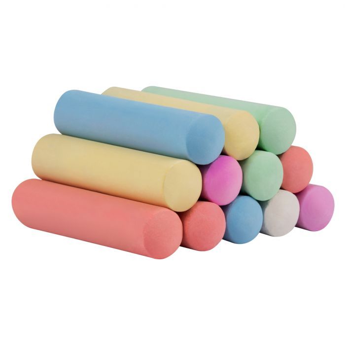 Мел Yes цветной Sweet Cream 12 шт JUMBO в ведре 12 шт (400510) изображение 2