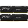 Модуль пам'яті для комп'ютера DDR5 32GB (2x16GB) 6800 MHz Beast Black Kingston Fury (ex.HyperX) (KF568C34BBK2-32)