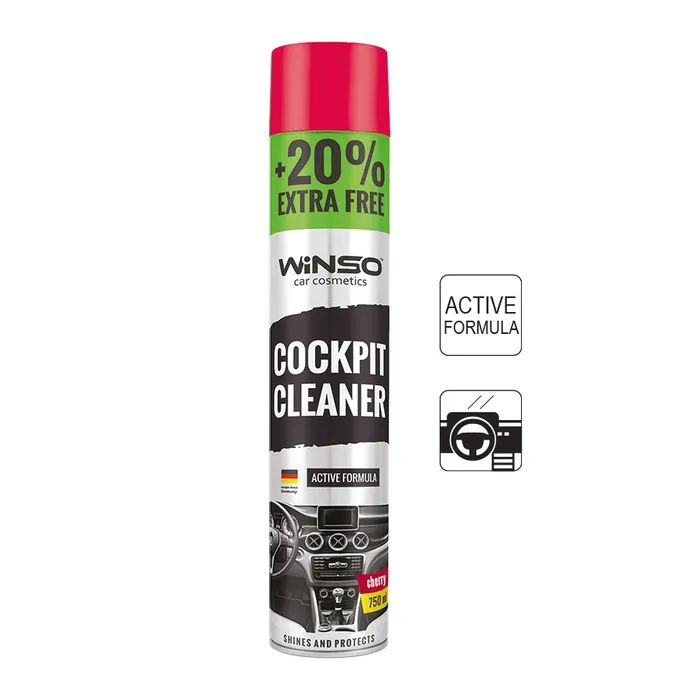 Автополіроль WINSO Cockpit Cleaner вишня 750ml (870590)