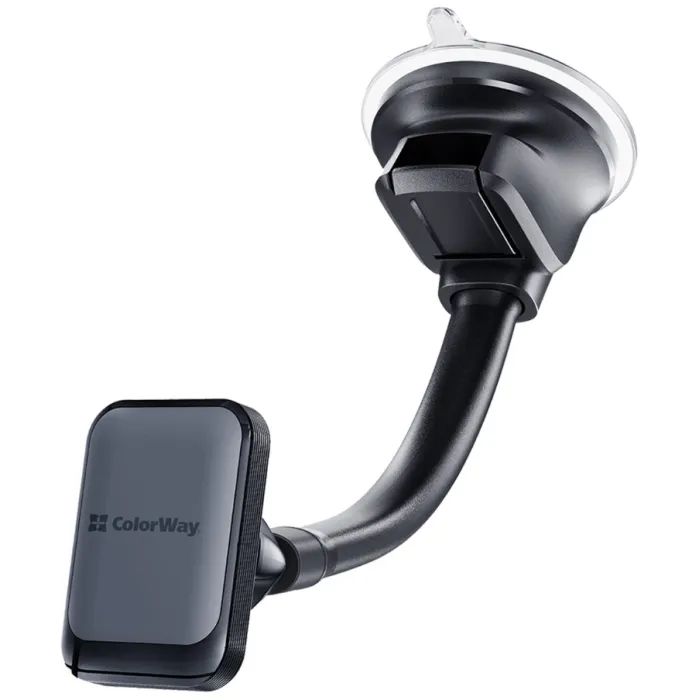 Универсальный автодержатель ColorWay Magnetic Dashboard-3 (360° rotation) Gray (CW-CHM17-GR)