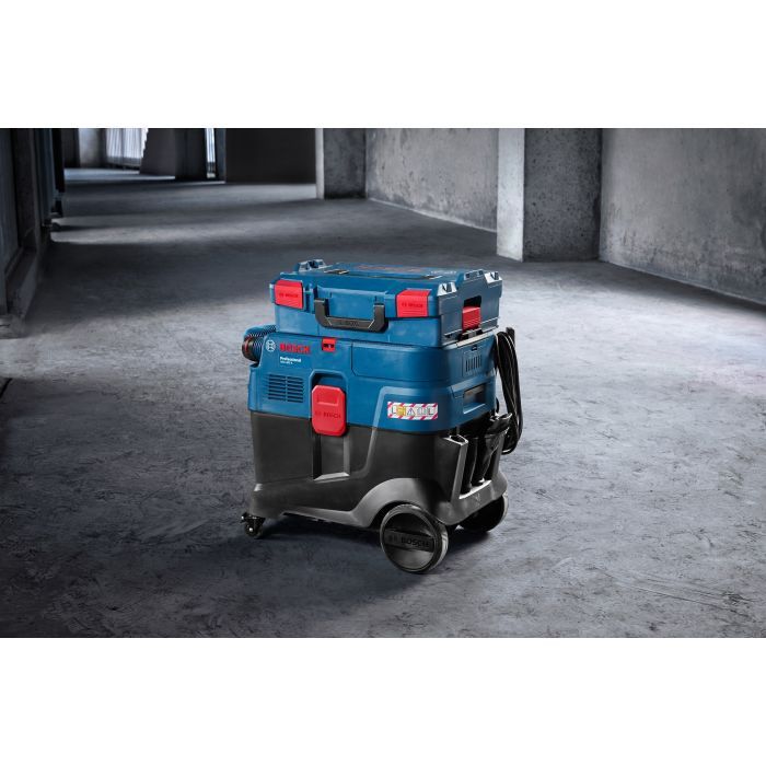 Пылесос строительный Bosch GAS 400 A, 1200Вт, 240мБар, 40л, 14кг (0.601.9M0.020) изображение 3