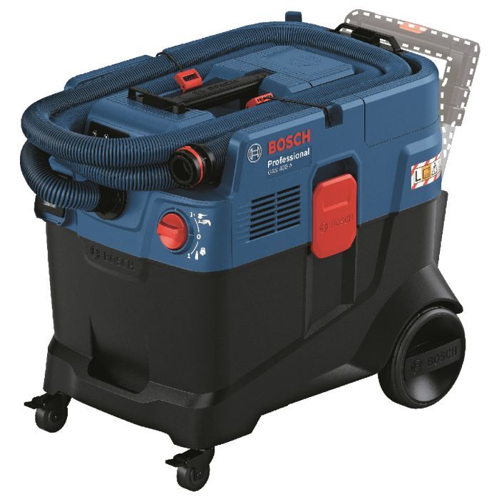Пылесос строительный Bosch GAS 400 A, 1200Вт, 240мБар, 40л, 14кг (0.601.9M0.020) изображение 8