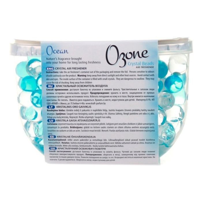 Освіжувач повітря Ozone Crystal Beads Кристалічний на основі гелю Океан 150 г (4770416340583) зображення 2