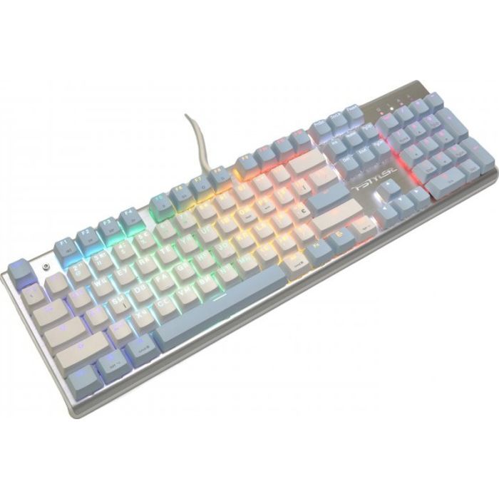 Клавиатура A4Tech FS100 RGB FS Switch USB Icy Blue (4711422004069) изображение 2