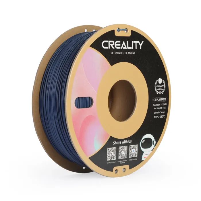 Пластик для 3D-принтера Creality PLA matte 1кг, 1.75мм, black (3301010297)