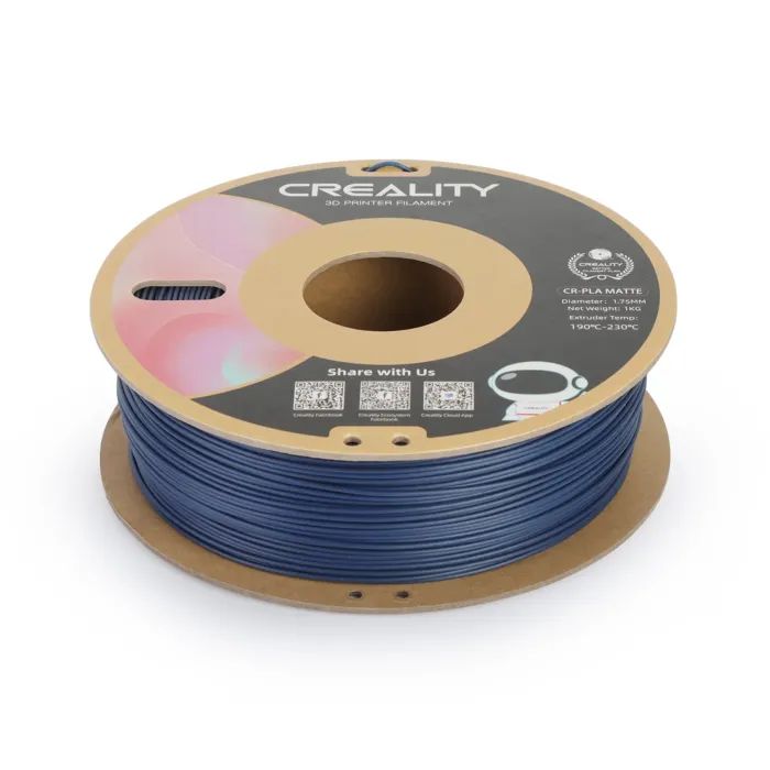 Пластик для 3D-принтера Creality PLA matte 1кг, 1.75мм, black (3301010297) изображение 2