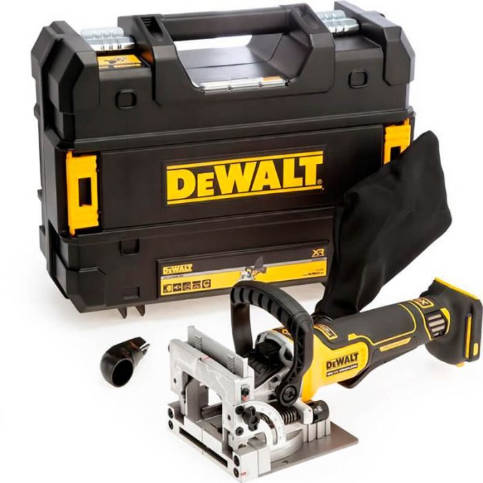 Фрезер DeWALT ламельный, XR Li-Ion 18 В, 8000 об/мин, фрезы 102 мм, TSTAK (без АКБ та ЗП) (DCW682NT)