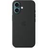 Чехол для мобильного телефона Apple iPhone16 Silicone Case with MagSafe - Black (MYY13ZM/A) изображение 3