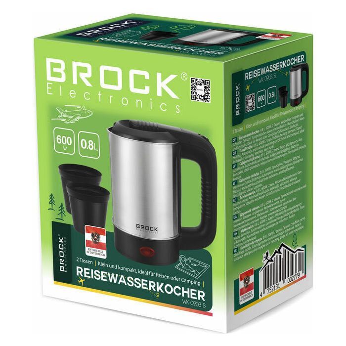 Электрочайник Brock WK 0605 GY изображение 2