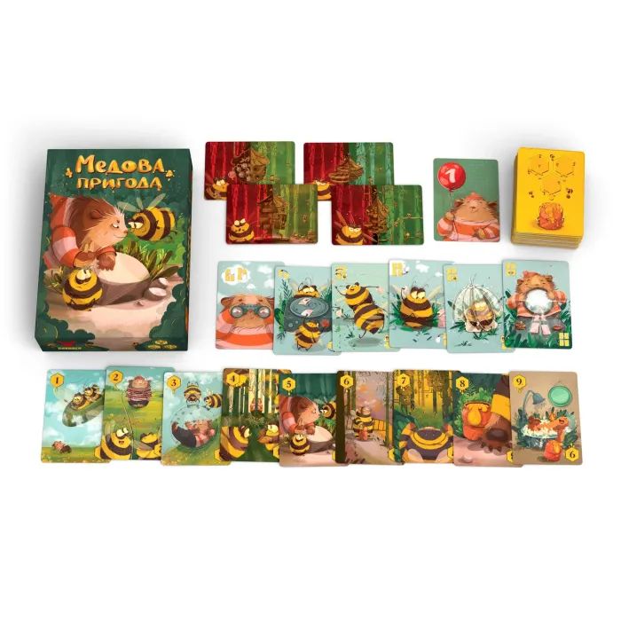 Настільна гра Geekach Games Медова пригода (укр.) (GKST001UA) зображення 2