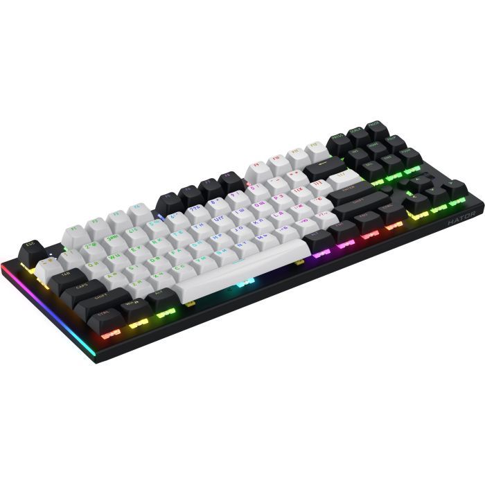 Клавиатура Hator Gravity TKL Orange USB White (HTK561UA) изображение 5