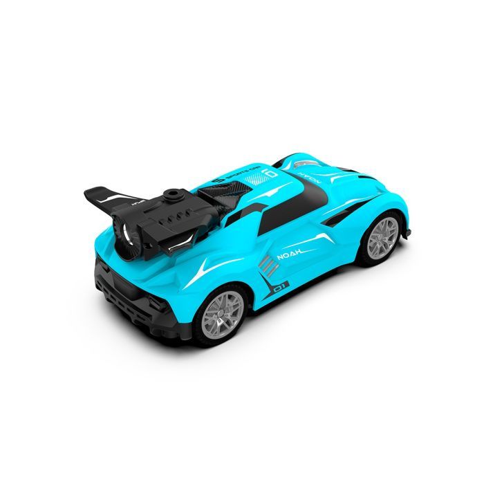 Радиоуправляемая игрушка Sulong Toys Spray Car - Sport (голубой, 1:24, свет, функция туман) (SL-354RHBL) изображение 9