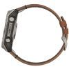 Смарт-часы Garmin fenix 8 51mm,AMOLED,Sapphire, Bare Ti, Blk/Chsnt Lthr (010-02905-40) изображение 5