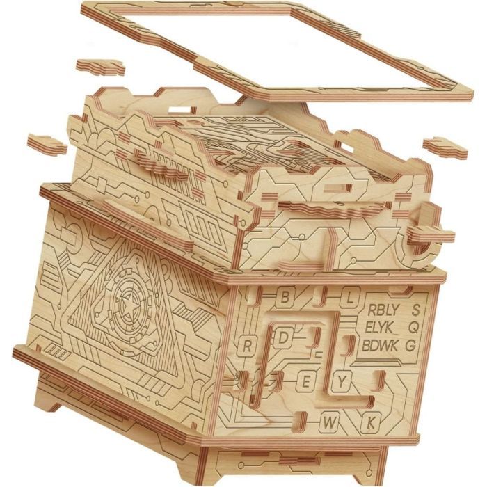 Головоломка EscapeWelt Деревянная Orbital Box (3 in 1) (50011)