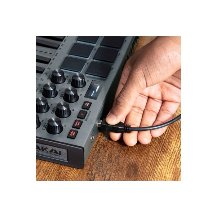 MIDI-клавіатура Akai MPK MINI MK3 Grey (232939) зображення 5