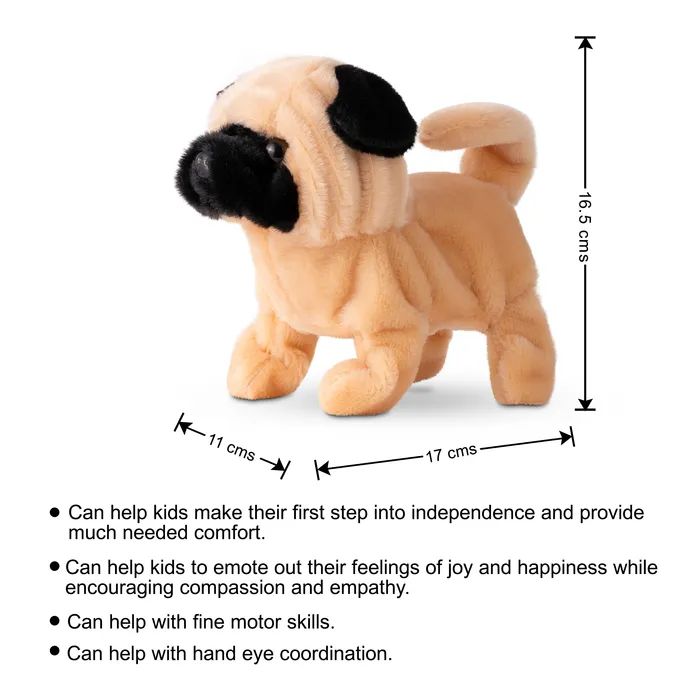 Интерактивная игрушка Pugs at Play Мопс Peanut (ST-PAP28) изображение 5