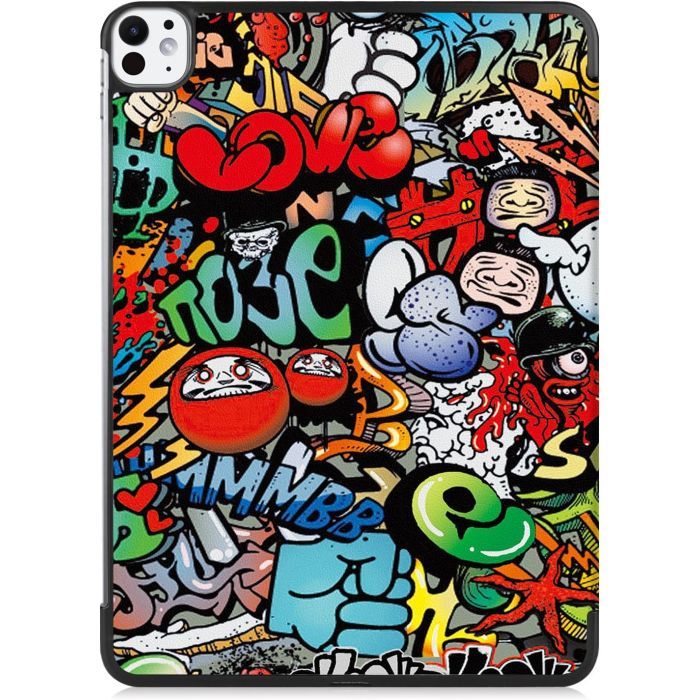 Чехол для планшета BeCover Smart Case Apple iPad Pro 11" M4 2024 Graffiti (711637) изображение 3