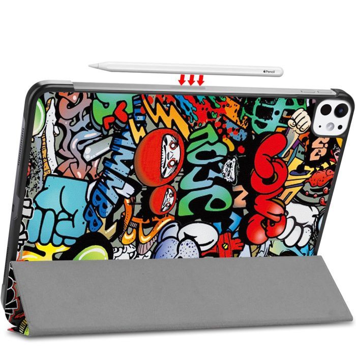 Чехол для планшета BeCover Smart Case Apple iPad Pro 11" M4 2024 Graffiti (711637) изображение 4