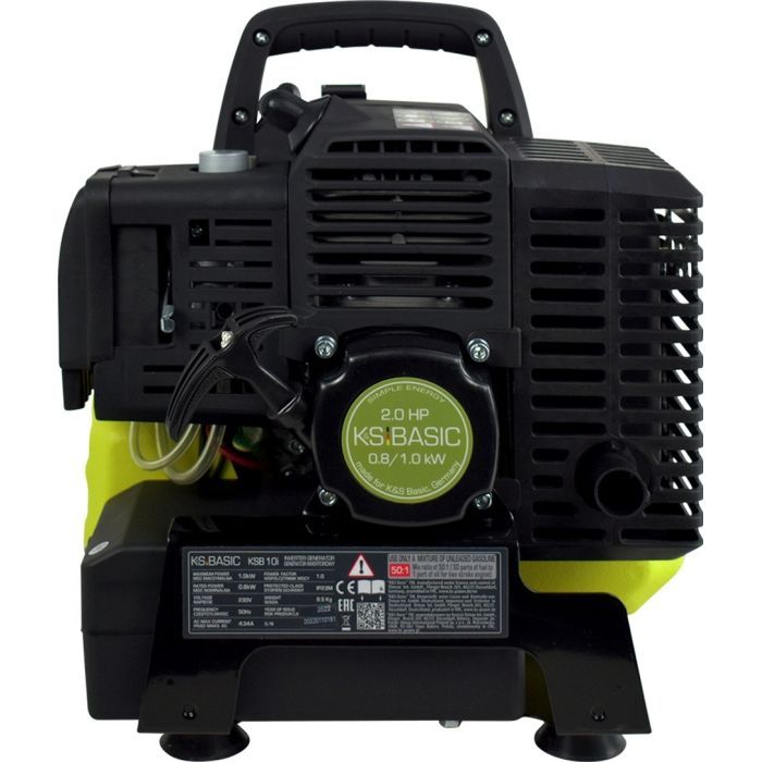 Генератор Konner&Sohnen инверторный KSB 10i, 230В, 1.0кВт, ручной запуск, 8.5кг (KSB10I) изображение 7