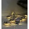 Гирлянда Chomik Санта-Клаус 1.65 м 10 LED Теплый белый (5900779854086) изображение 4