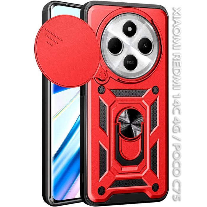 Чохол до мобільного телефона BeCover Military BeCover Xiaomi Redmi 14C 4G / Poco C75 Blue (712490)