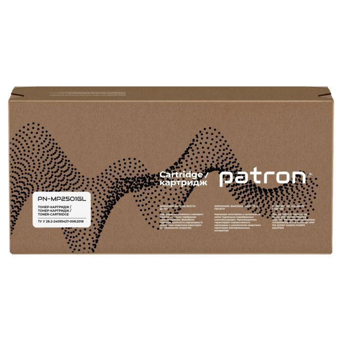 Тонер-картридж Patron Ricoh MP2501 Green Label (PN-MP2501GL) изображение 3