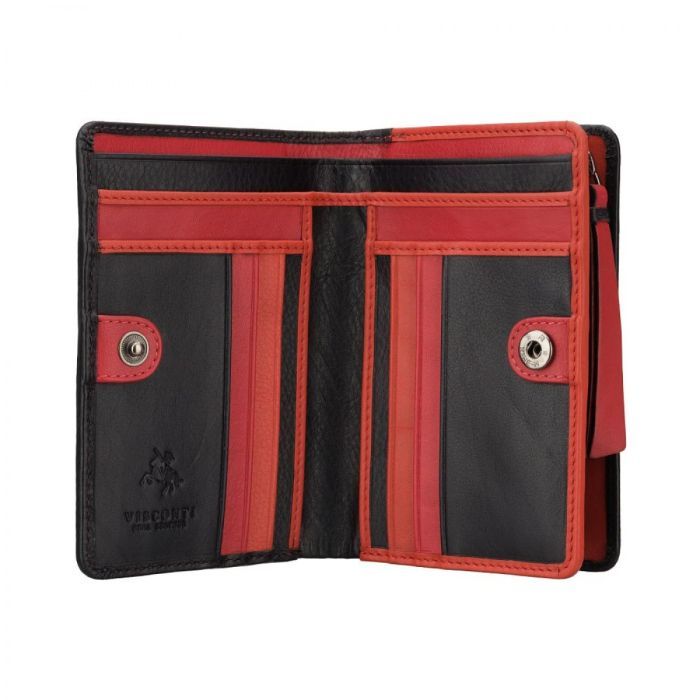 Гаманець Visconti BR75 Cecile Black/Cherry (BR75 BLK/CHERRY) зображення 2
