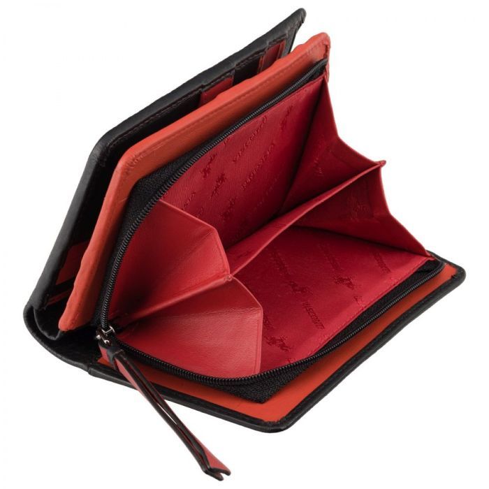 Гаманець Visconti BR75 Cecile Black/Cherry (BR75 BLK/CHERRY) зображення 6