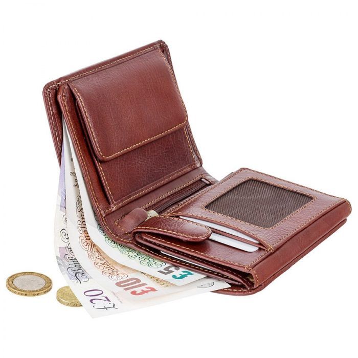 Гаманець Visconti TSC44 Lucca з RFID Brown (TSC44 BRN) зображення 4