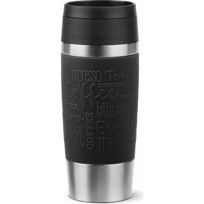 Термокружка Tefal Travel Mug Classic, 360мл, нержавіюча сталь, синій (N2020310)