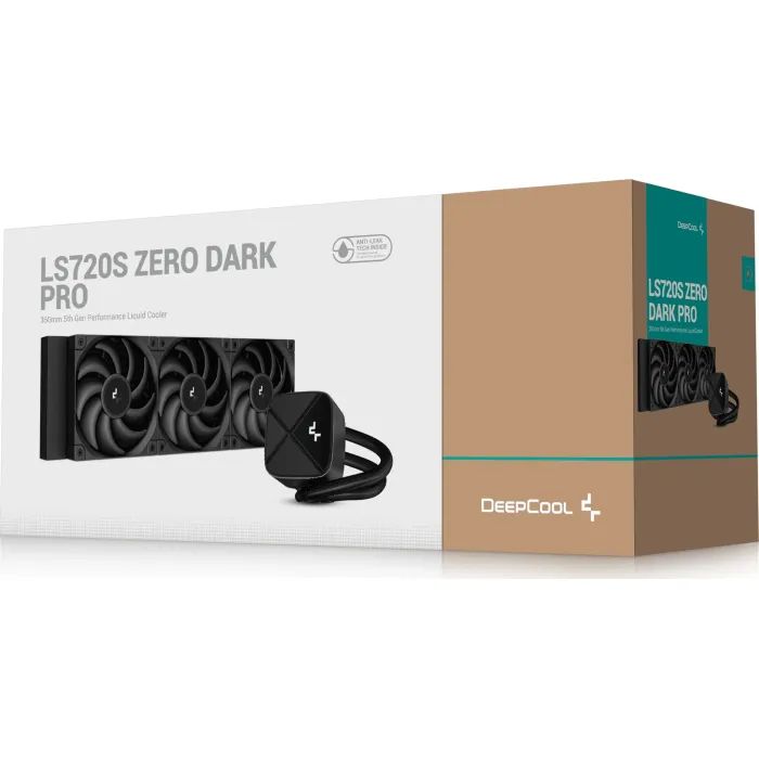Система жидкостного охлаждения Deepcool LS720S Zero Dark (R-LS720-BKNNMM-G-1) изображение 6