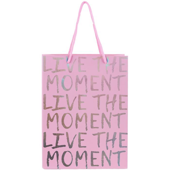 Подарочный пакет Axent бумажный Live the moment 18х24 см (8501-29-A) изображение 2