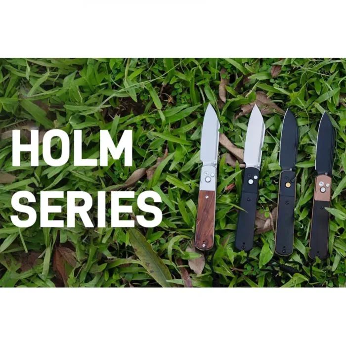 Ніж Artisan Holm AR-RPM9 Rose Gold PVD Steel+Ebony Inlay (1875P-BRG) зображення 11
