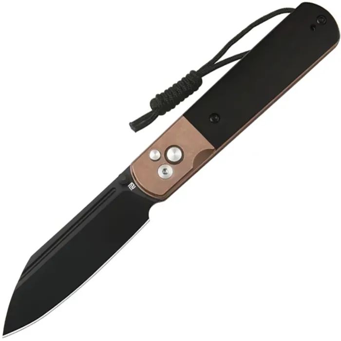 Ніж Artisan Holm AR-RPM9 Rose Gold PVD Steel+Ebony Inlay (1875P-BRG) зображення 6