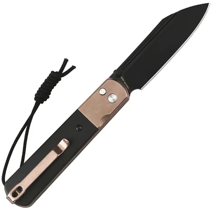 Ніж Artisan Holm AR-RPM9 Rose Gold PVD Steel+Ebony Inlay (1875P-BRG) зображення 7