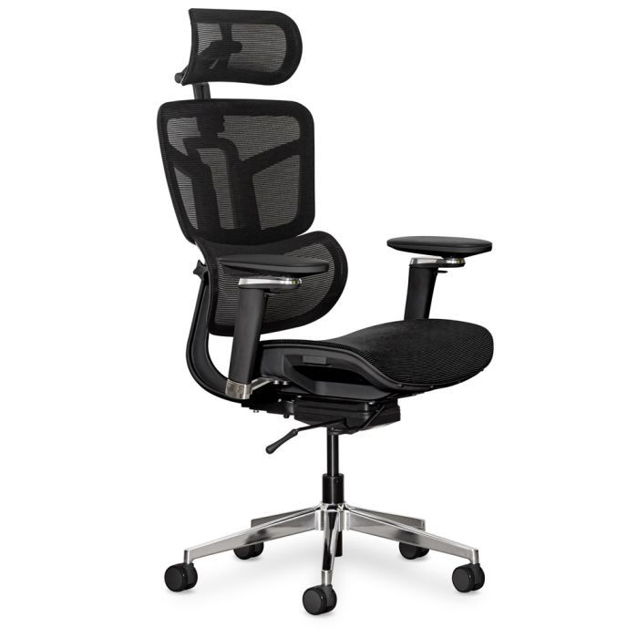 Офисное кресло Mealux S4 Air Black (HF-S4 M/B)