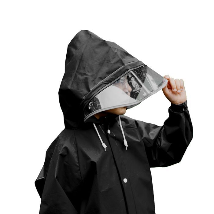 Дощовик дитячий Kite Crazy mode S 115-130 см Чорний (K24-2600S) зображення 3