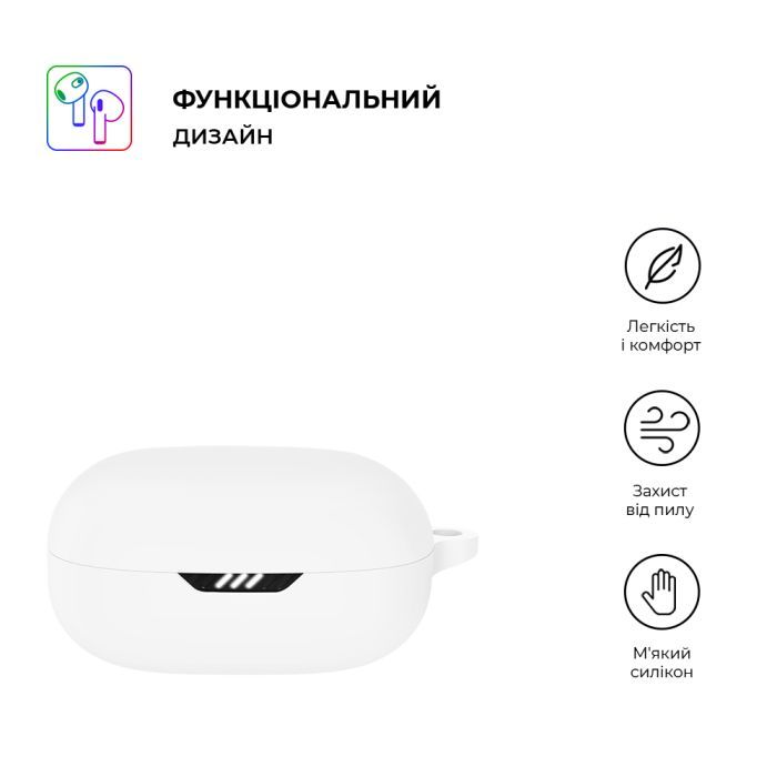 Чехол для наушников Armorstandart Hang Case для JBL Wave Flex Dark Blue (ARM73552) изображение 2
