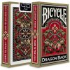 Карты игральные Bicycle Dragon Back (red, blue) (01830)