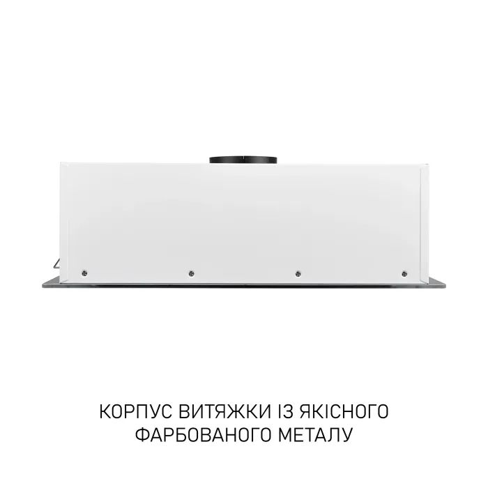 Витяжка кухонна Minola HBI 6473 WH GLASS 800 LED Line зображення 10