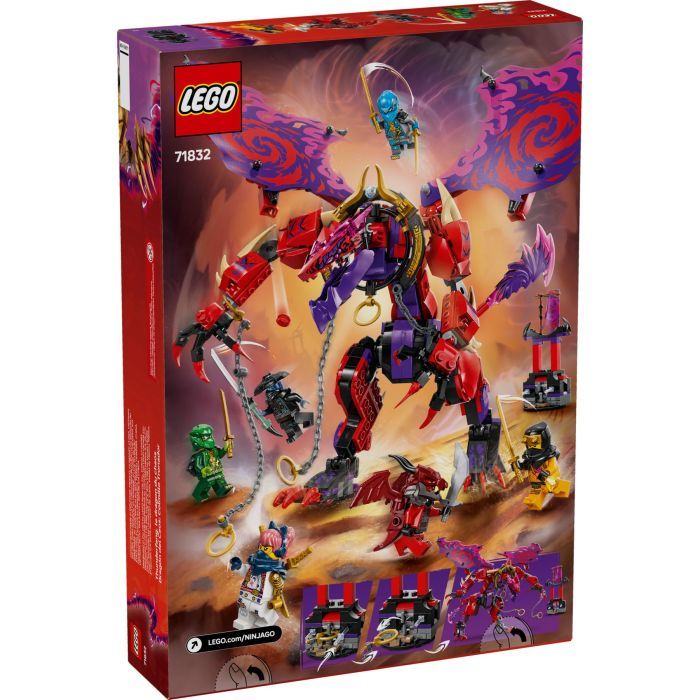 Конструктор LEGO Ninjago Громовержець Дракон Хаосу (71832) зображення 3