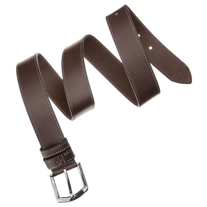 Ремінь Grande Pelle Джинсовий Коричневий (11158) зображення 11